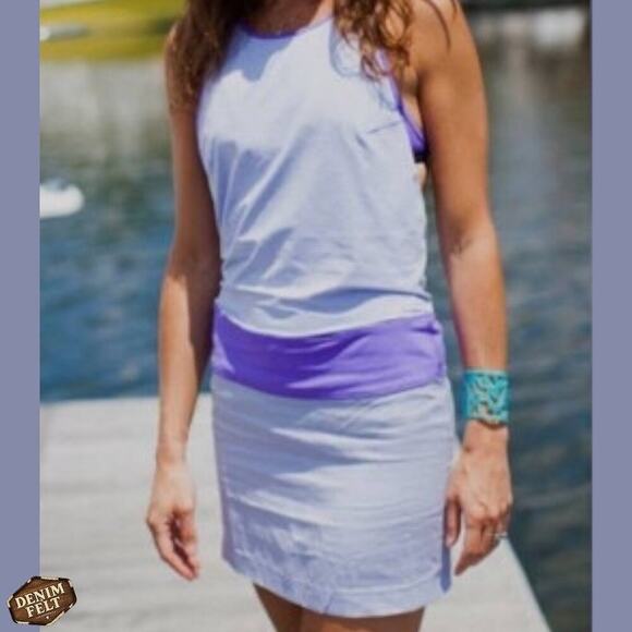 Lululemon Blissed Out Dress Cool Breeze Purple Size 4 Beach Coverup NEW/NWT!! - Picture 4 of 16